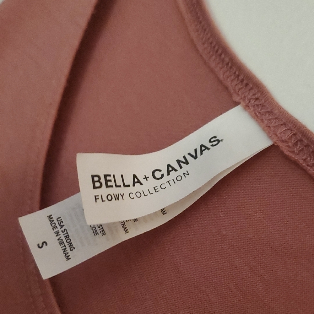 Bella Canvas Flowy Rust Tank Top - Picture 2 of 7